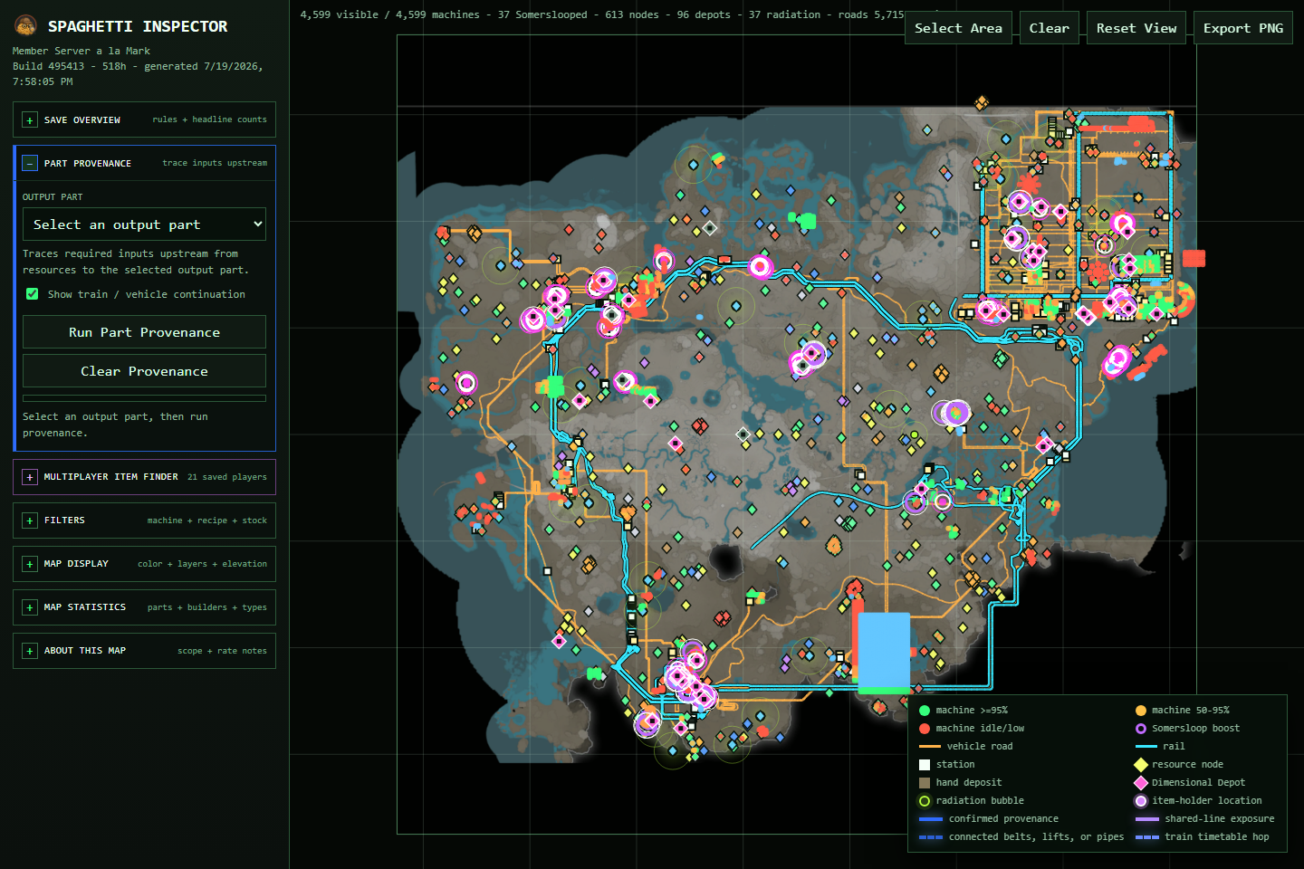 Map overview